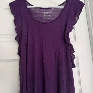 American Eagle Outfitters Deep Purple Tank Top 🦅